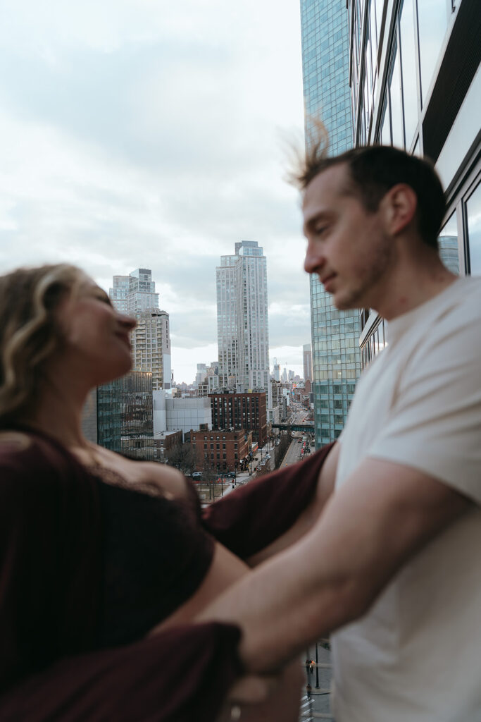 NYC In-Home Maternity Session // Sydney + Damjan